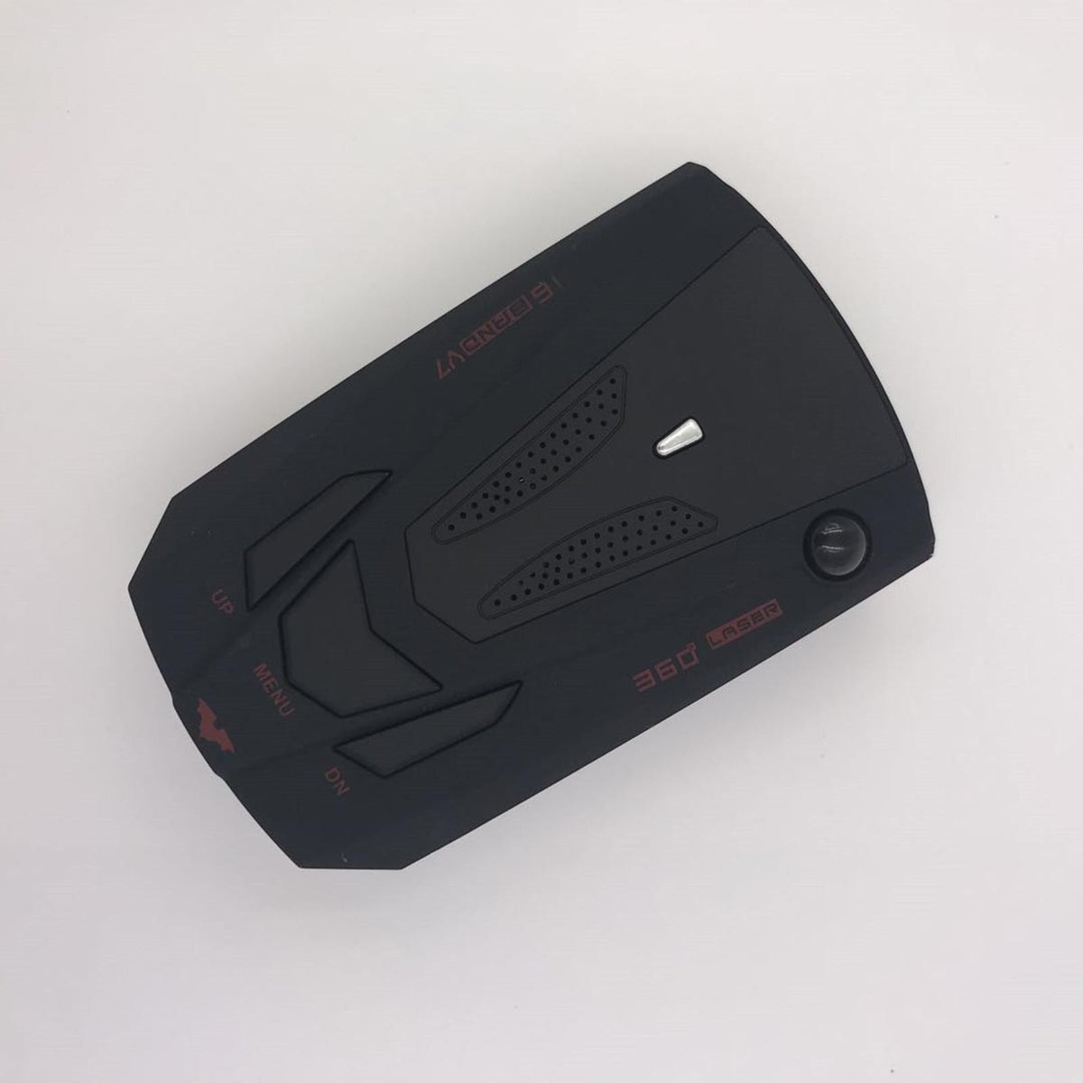 V7 Radar Speed Detector 16 Band Car Mobile Radar Speedometer Security Black Model 360 Degrees Car Speed Alarm Voice Alert 16 Band