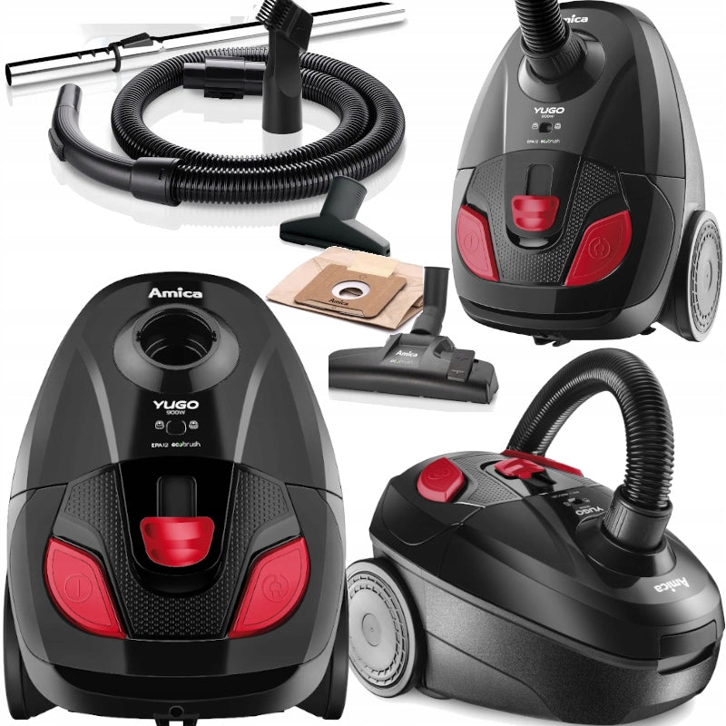 VACUUM CLEANER AMICA YUGO VM1043 | BAGGED | POWERFUL 900W | LIGHT | POWER ADJUSTMENT Power rating 900 W