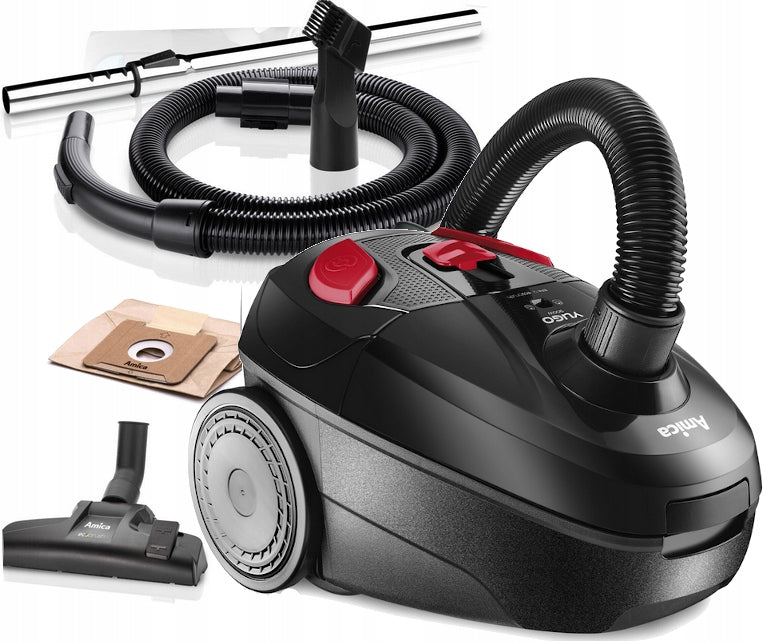 VACUUM CLEANER AMICA YUGO VM1043 | BAGGED | POWERFUL 900W | LIGHT | POWER ADJUSTMENT Vacuum cleaner type bag