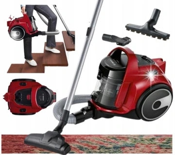 VACUUM CLEANER BOSCH BAGLESS PROFESSIONAL ANTI-ALLERGIC 700W RED NEW