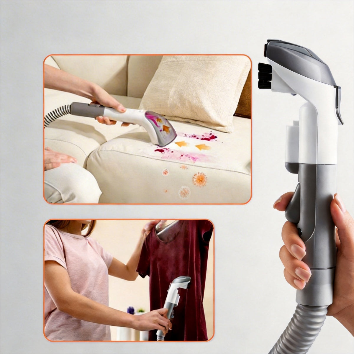VACUUM CLEANER FABRIC CLEANING MACHINE CARPET CLEANING 0.8L 400W Packaging status original