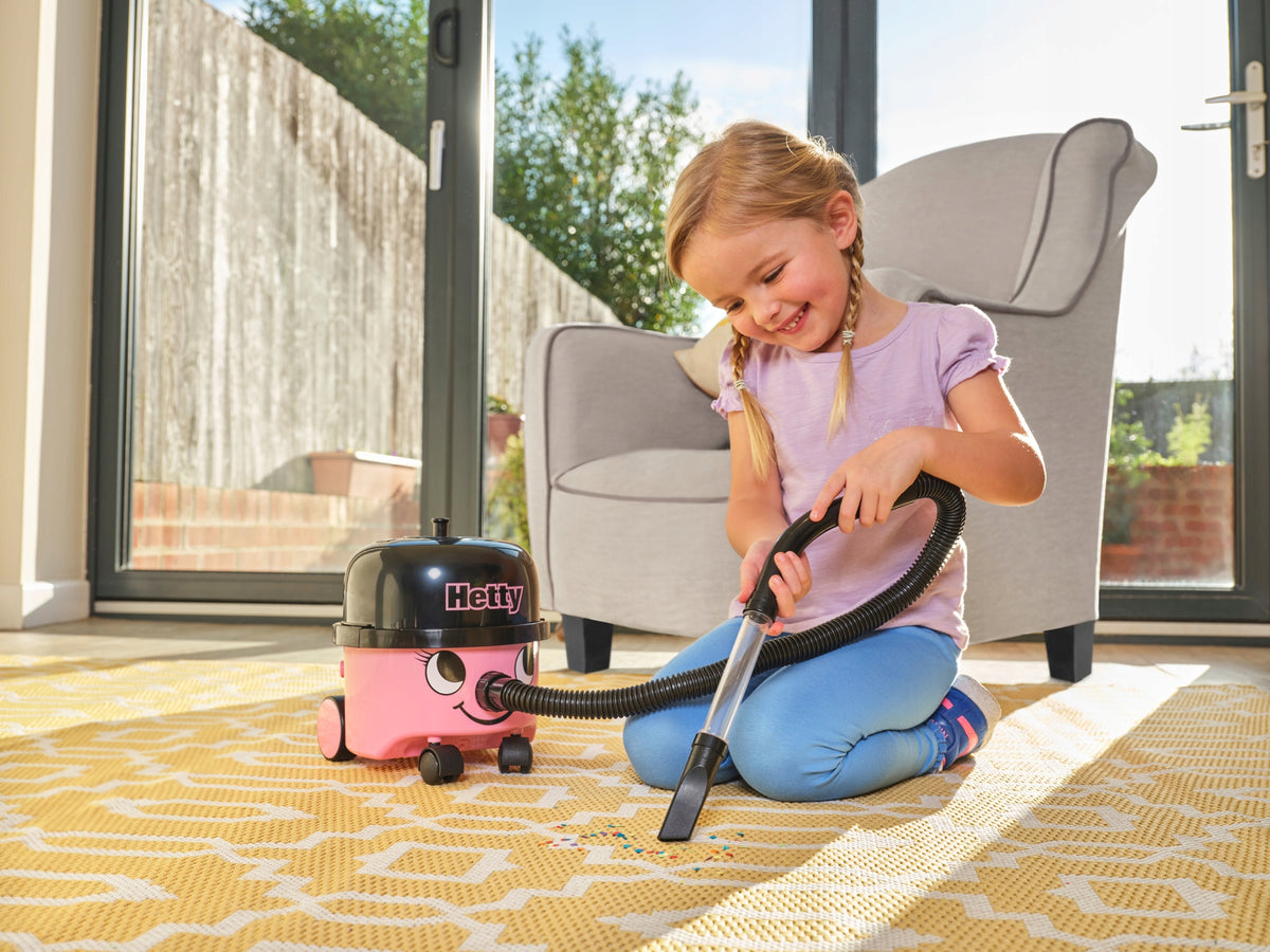 VACUUM CLEANER FOR CHILDREN HETTY WITH SUCTION FUNCTION PINK CASDON EAN (GTIN) 5011551001205