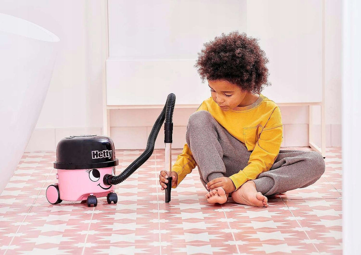 VACUUM CLEANER FOR CHILDREN HETTY WITH SUCTION FUNCTION PINK CASDON Manufacturer code 72960