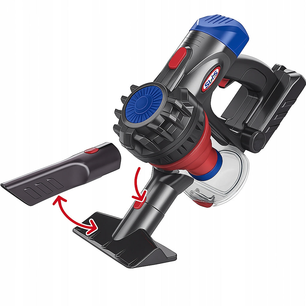 VACUUM CLEANER FOR CHILDREN VERTICAL SUCTION FUNCTION WIRELESS SOUND 3in1 BALLS Manufacturer code 80131