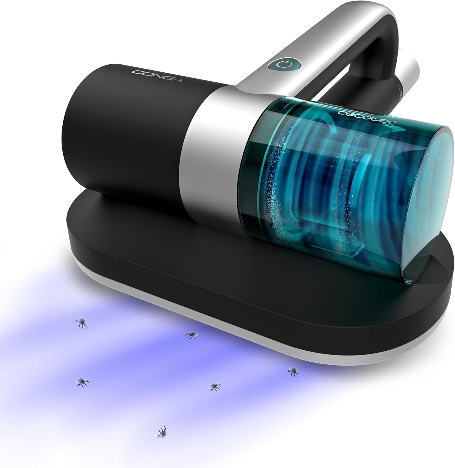 VACUUM CLEANER FOR MATTRESS BEDS REMOVES 99% OF MITES WITH ULTRASOUND BLACK 300W