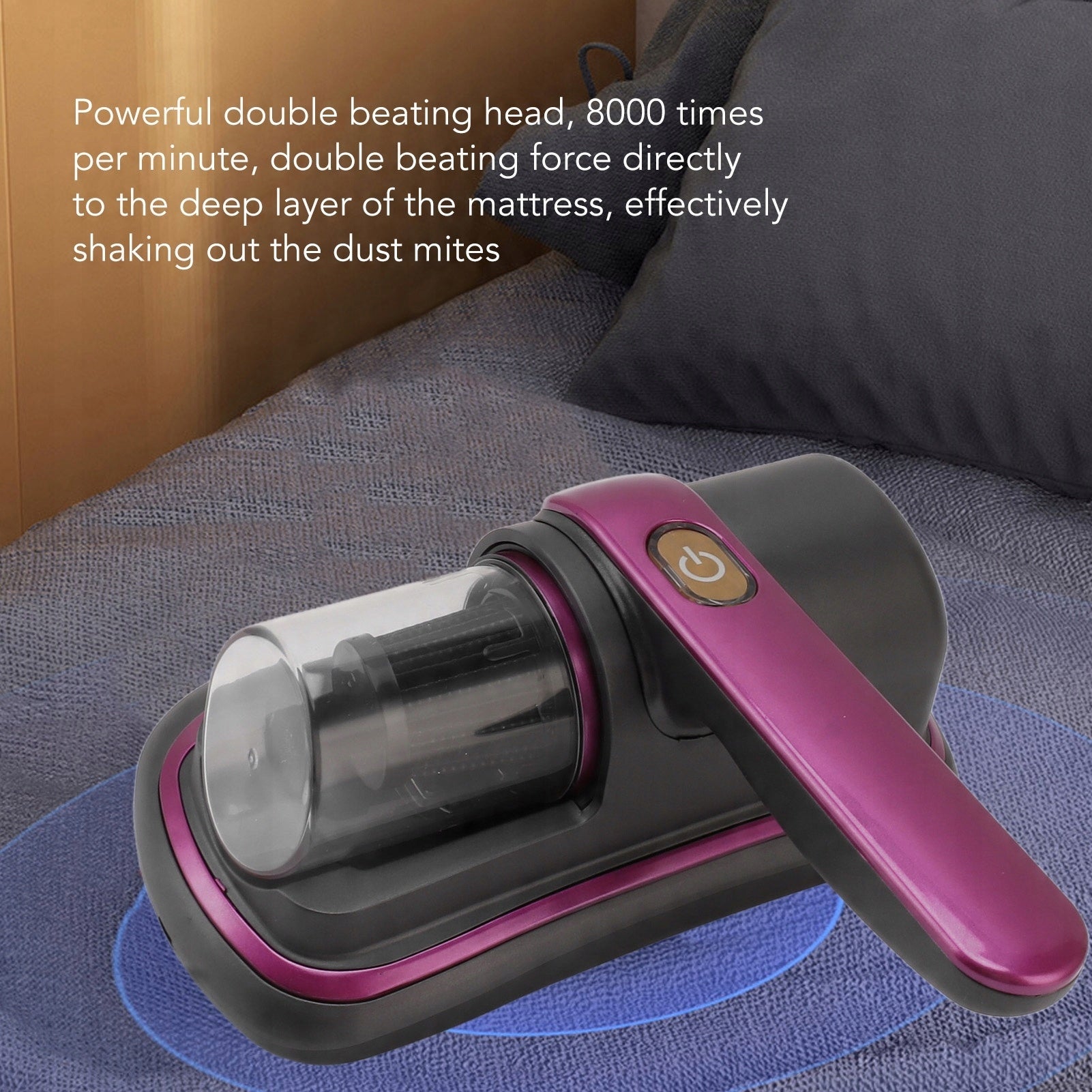 VACUUM CLEANER FOR REMOVING UV ANTIBACTERIAL MITES Packaging status original