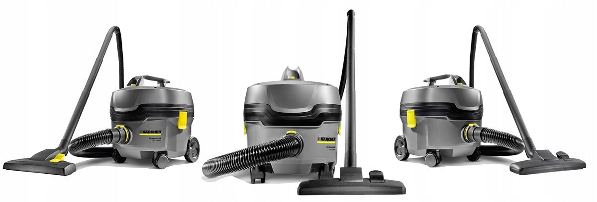 VACUUM CLEANER KARCHER T 7/1 POWERFUL PROFESSIONAL FOR COMPANY SILENT SET OF BAGS Dominant color silver/gray