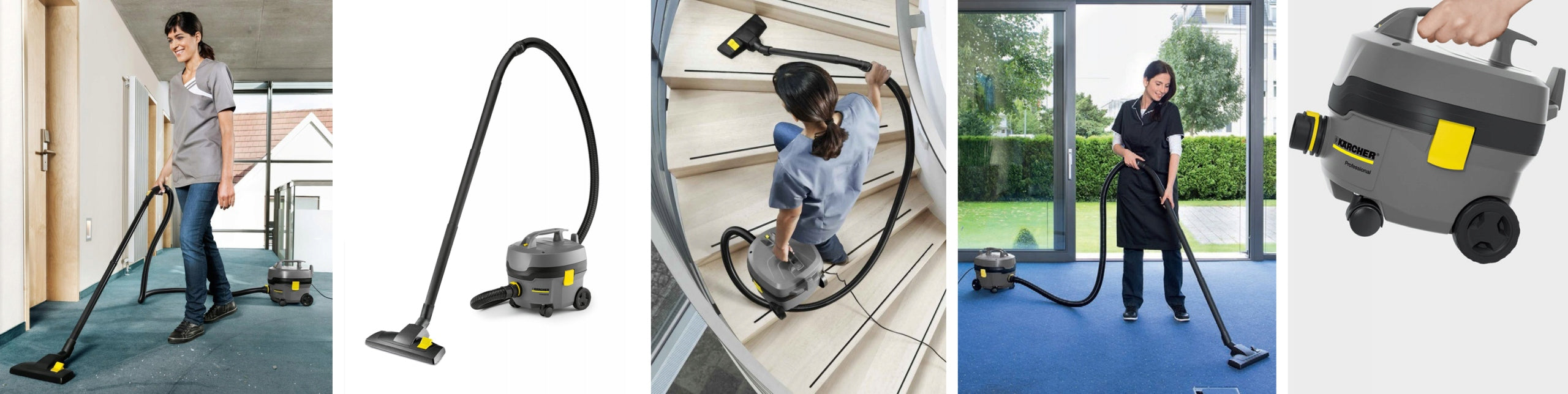 VACUUM CLEANER KARCHER T 7/1 POWERFUL PROFESSIONAL FOR COMPANY SILENT SET OF BAGS Model T 7/1 SET