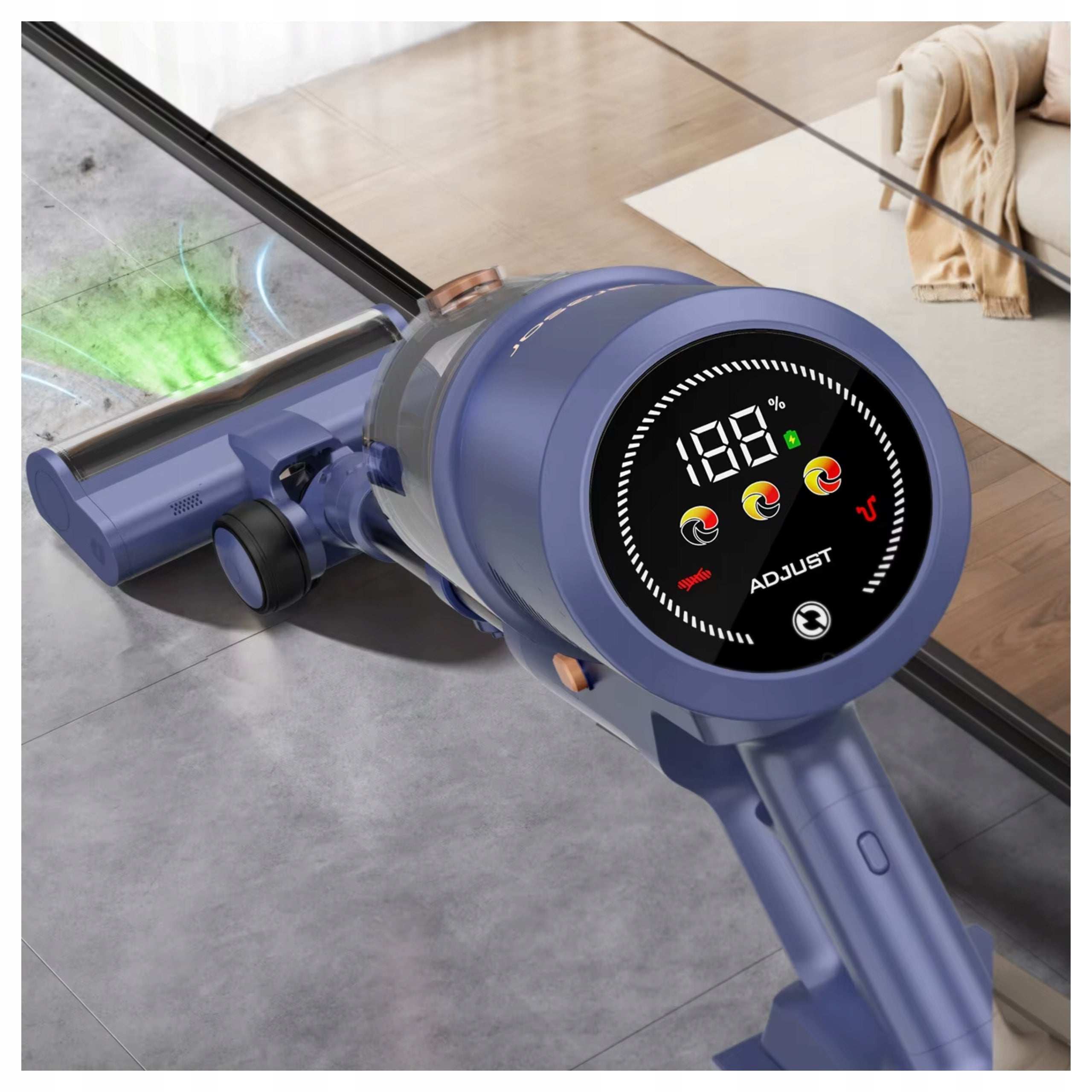 VACUUM CLEANER LARESAR V11 POWERFUL UPRIGHT VACUUM CLEANER POWERFUL CORDLESS VACUUM CLEANER Packaging status original