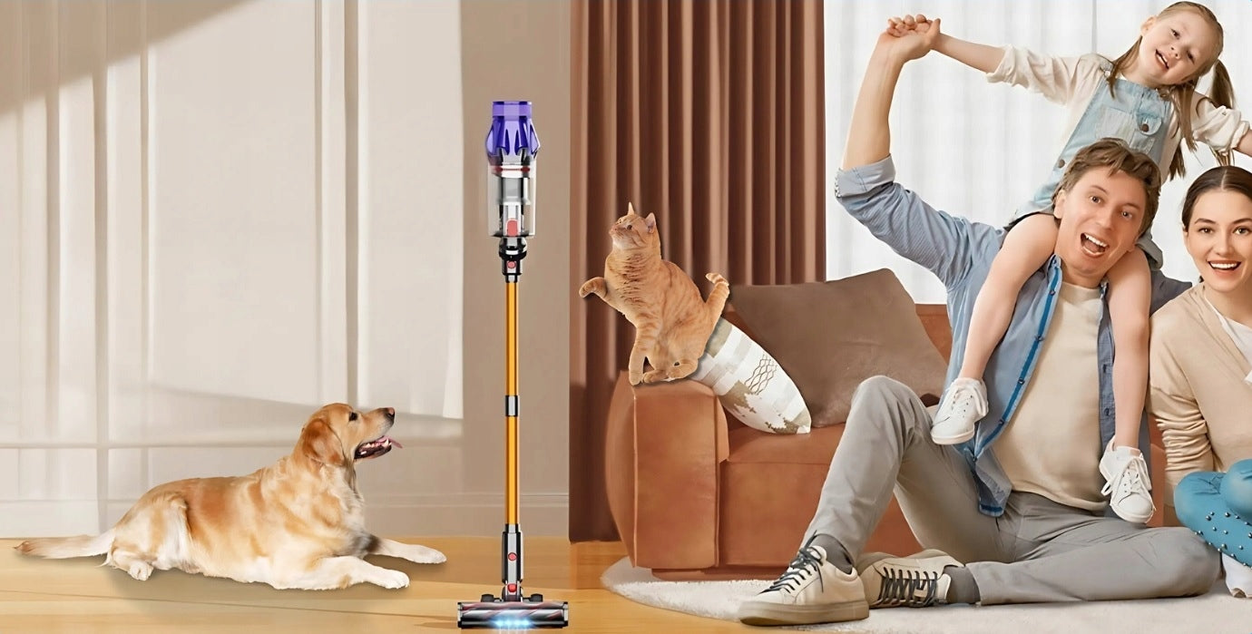 VACUUM CLEANER LARESAR V7 POWERFUL UPRIGHT VACUUM CLEANER POWERFUL CORDLESS VACUUM CLEANER Brand Laresar