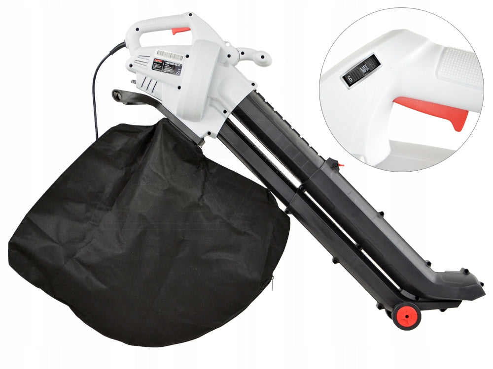 VACUUM CLEANER LEAF BLOWER 3 KW SMOOTH SPEED CONTROL SHREDDING Manufacturer code 40110