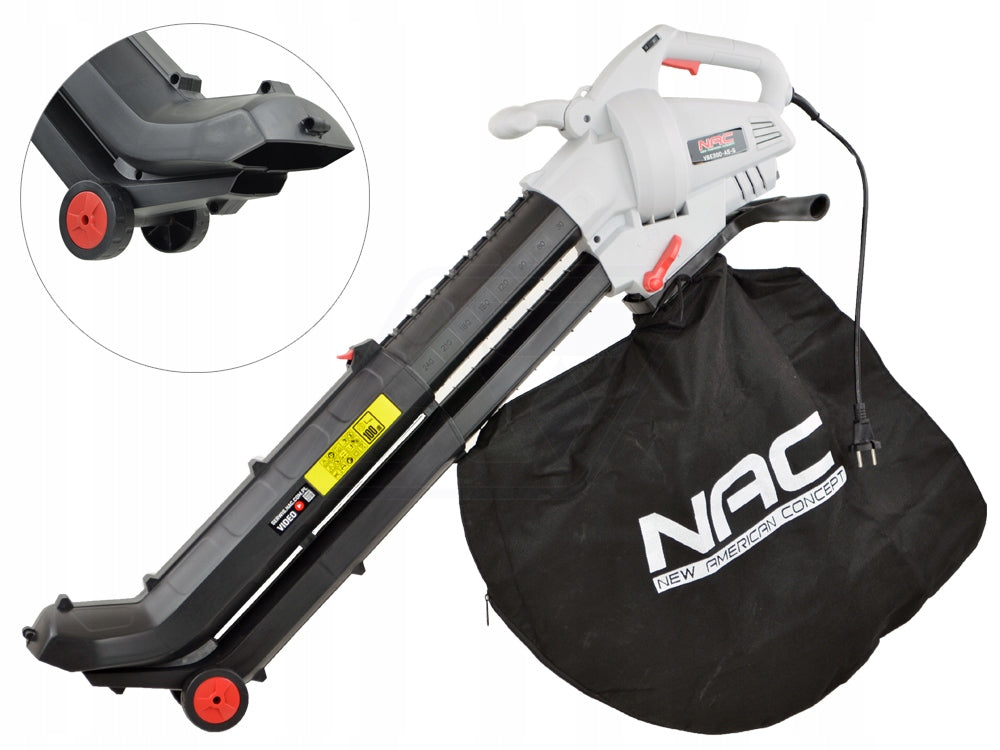 VACUUM CLEANER LEAF BLOWER 3 KW SMOOTH SPEED CONTROL SHREDDING Packaging status original