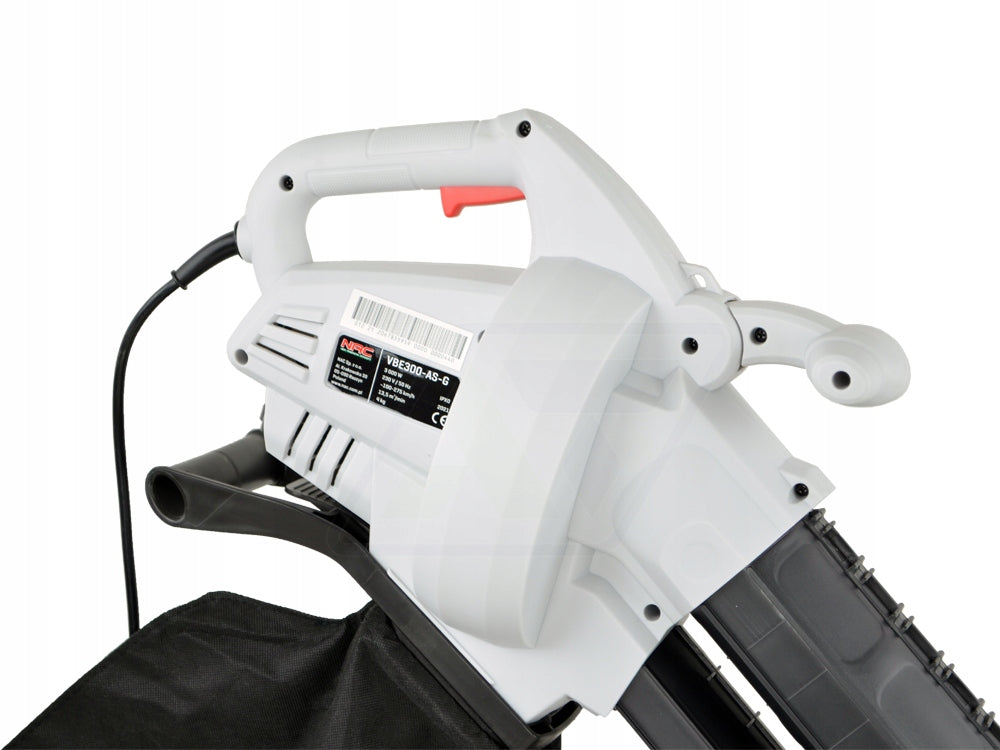 VACUUM CLEANER LEAF BLOWER 3 KW SMOOTH SPEED CONTROL SHREDDING Tool weight 4 kg