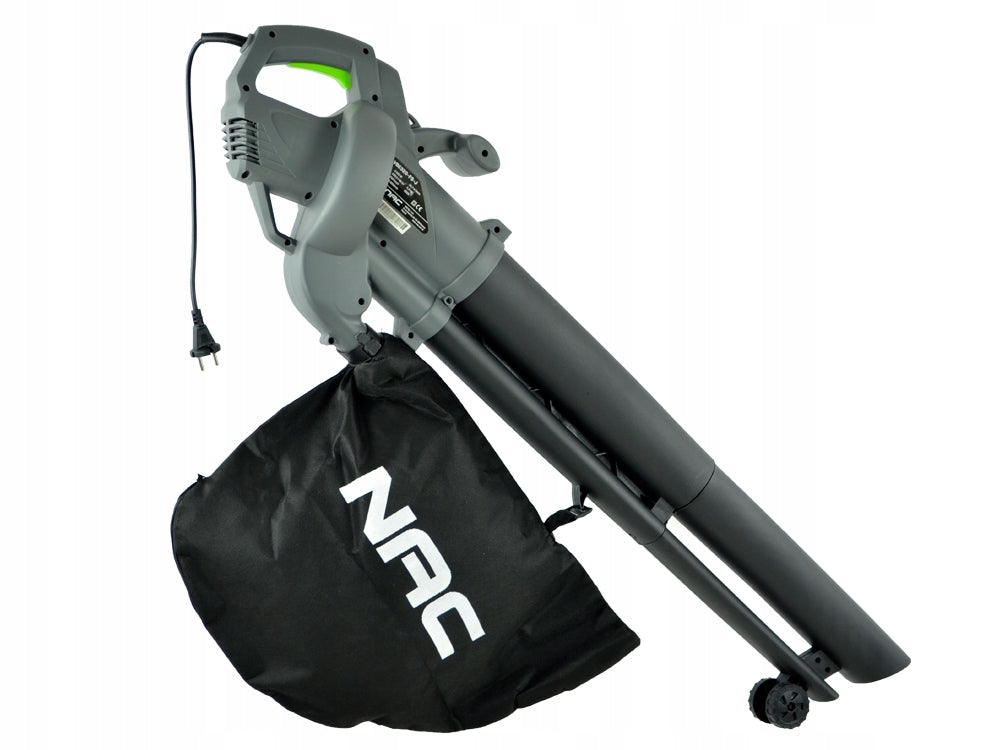 VACUUM CLEANER / LEAF BLOWER NAC 3200 W 2 FUCTIONS WITH SHREDDER 250 km/h Shredding option grinding option