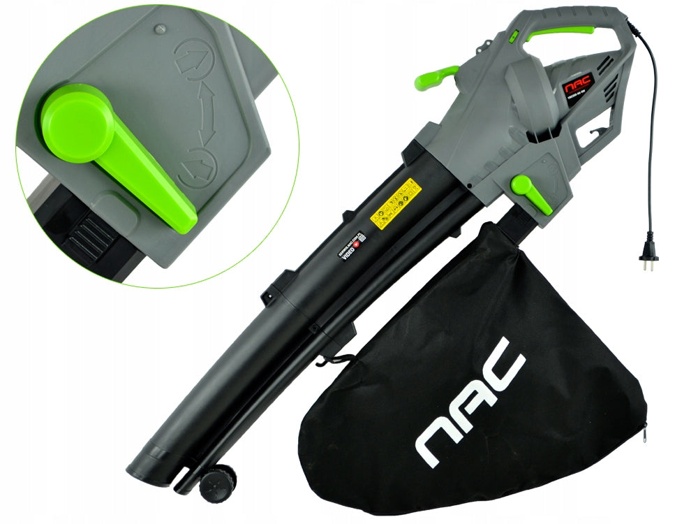 VACUUM CLEANER LEAF BLOWER NAC 3500 W WITH SHREDDER SPEED CONTROL Brand no brand