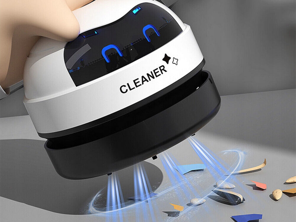 VACUUM CLEANER MINI HANDHELD CORDLESS TABLE KEYBOARD CRUMB BRUSH Brand Verk Group