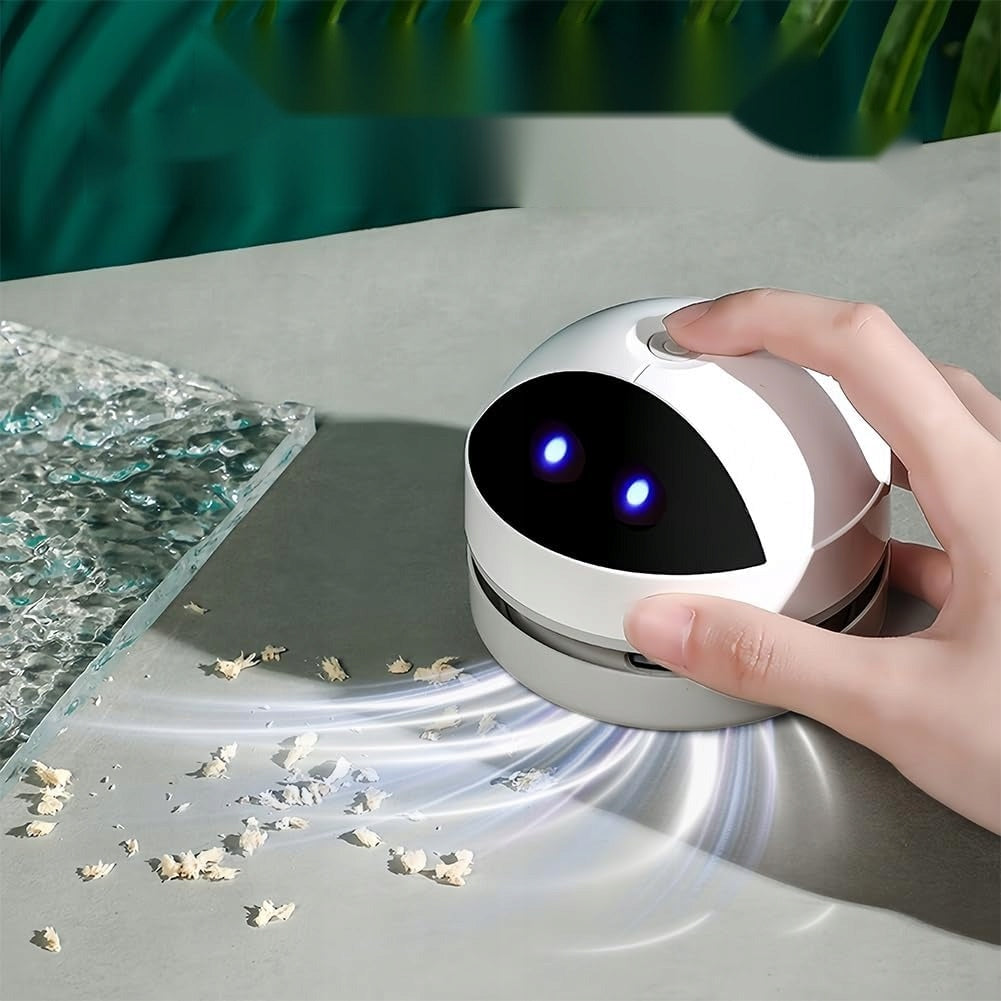 VACUUM CLEANER MINI PORTABLE WIRELESS USB SMALL TABLE HANDHELD STRONG Dirty water tank capacity 1 l