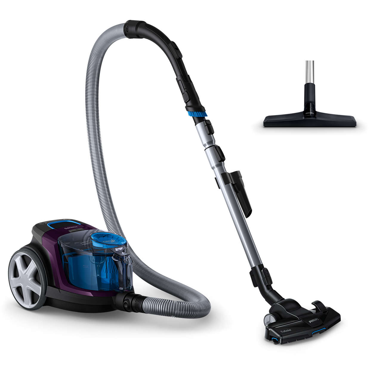 VACUUM CLEANER PHILIPS FC9333/09 BAGLESS POWERPRO COMPACT CYCLONE HEPA Brand Kraft&Dele