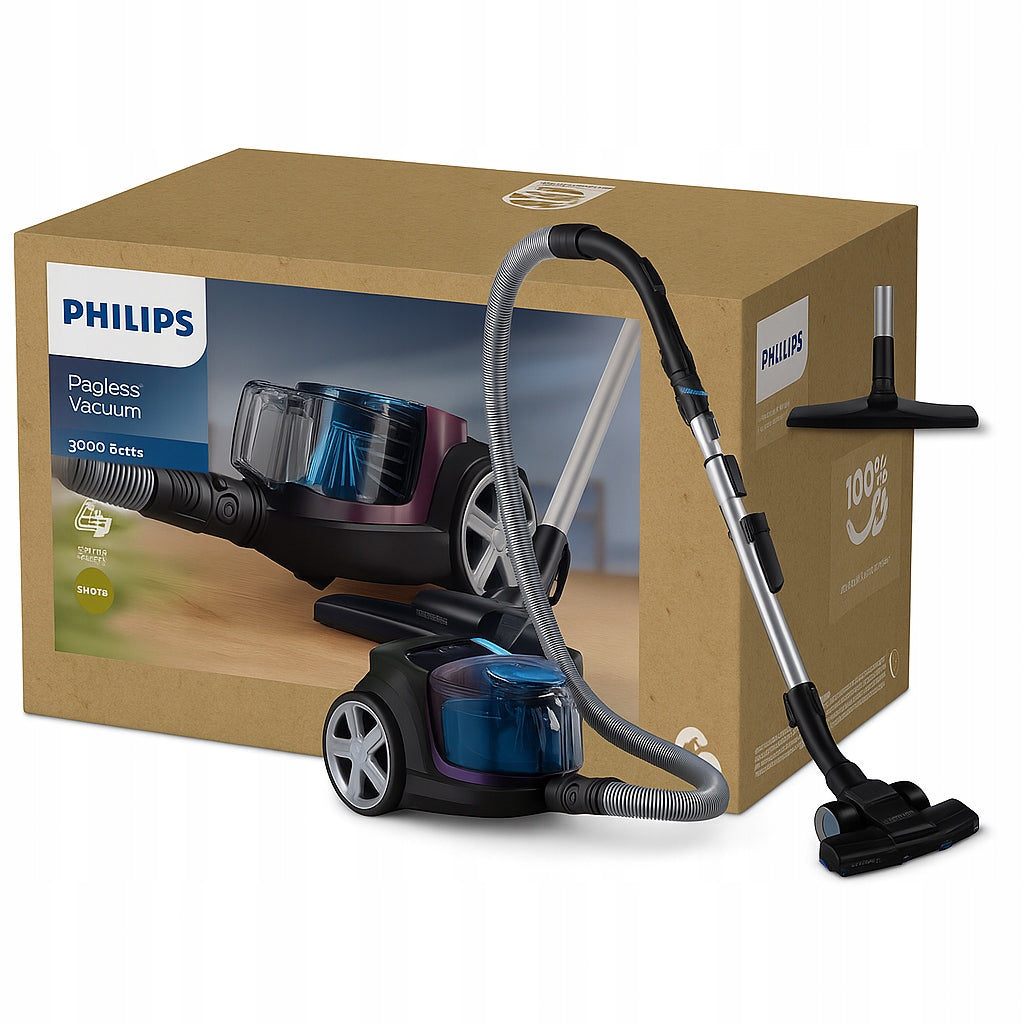 VACUUM CLEANER PHILIPS FC9333/09 BAGLESS POWERPRO COMPACT CYCLONE HEPA
