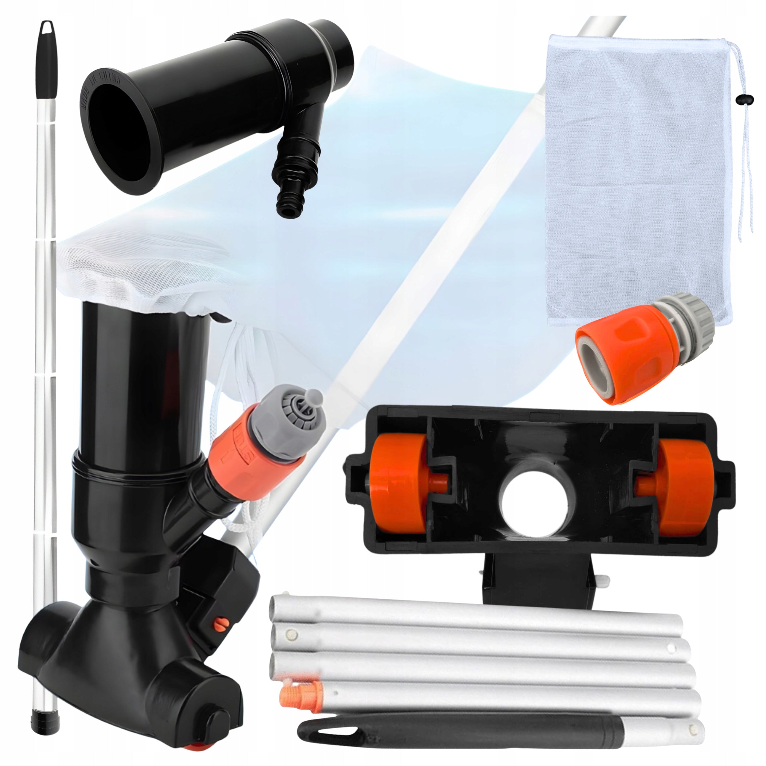 VACUUM CLEANER POOL BRUSH CLEANING BOTTOM WALLS BESTWAY INTEX SET