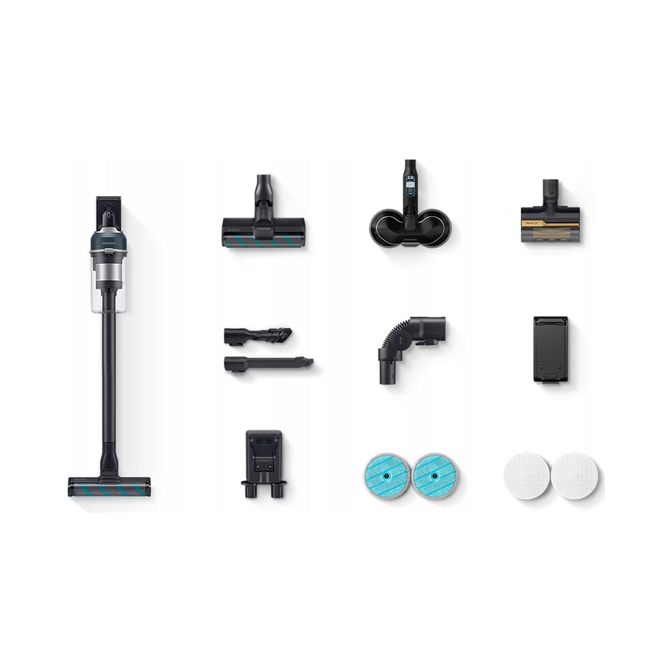 VACUUM CLEANER SAMSUNG VS20C852FTB 580W DISPLAY 60 MINUTES OF OPERATION Packaging status original