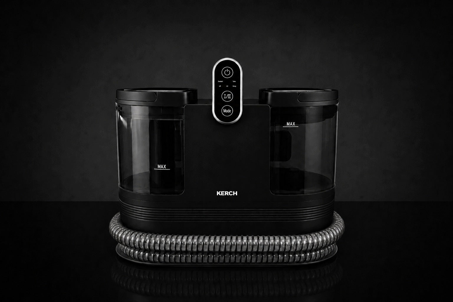 VACUUM CLEANER WASHING UPHOLSTERY SOFA CARPETS KERCH CLARIO BLACK 1700W HEATING Packaging status original