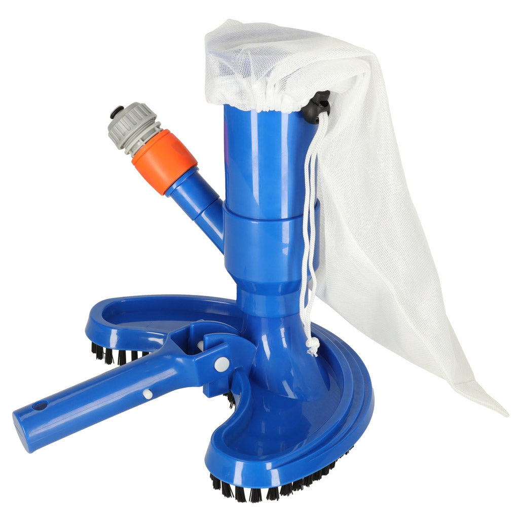 VACUUM CLEANER WITH POOL BOTTOM CLEANING BRUSH MESH POOL SET MESH