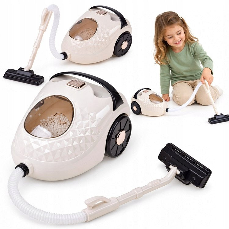 VACUUM CLEANER with pipe for children Series: Small household appliances - hums and moves balls