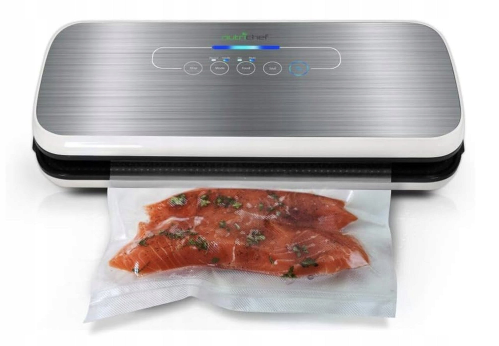 VACUUM SEALER AUTOMATIC KITCHEN SET LED INDICATOR NUTRICHEF Power supply mains