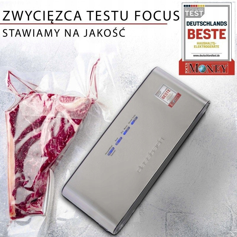 VACUUM SEALER FOOD PACKAGING MACHINE AUTOMATIC BAG STOCK Classb Power 120 W