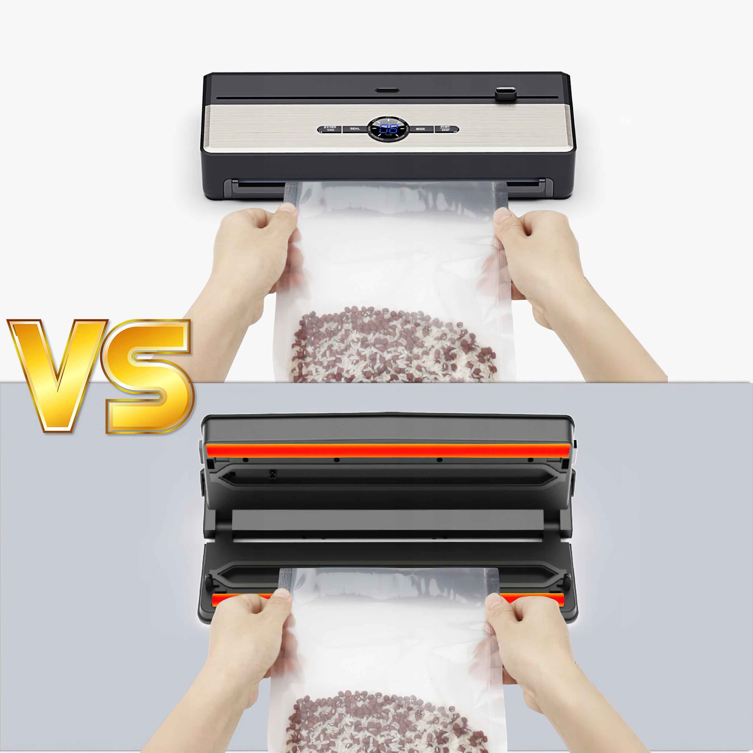 VACUUM SEALER FOOD PACKAGING MACHINE AUTOMATIC+BAGS & FILM 7in1 Manufacturer code Vacuum Sealer
