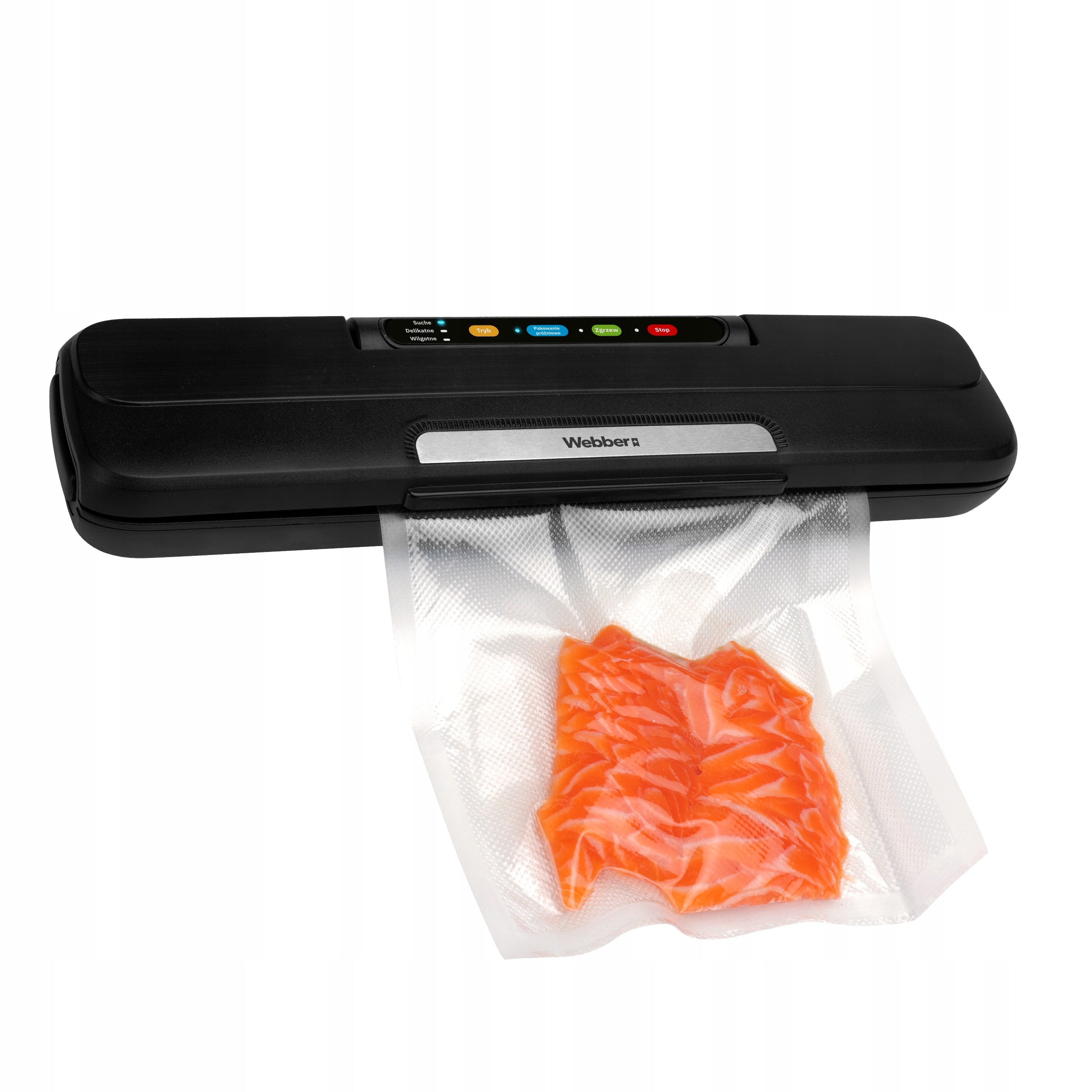 VACUUM SEALER FOR FILM FOOD PACKAGING MACHINE WEBBER V168C AUTOMATIC Maximum seal width 30 cm