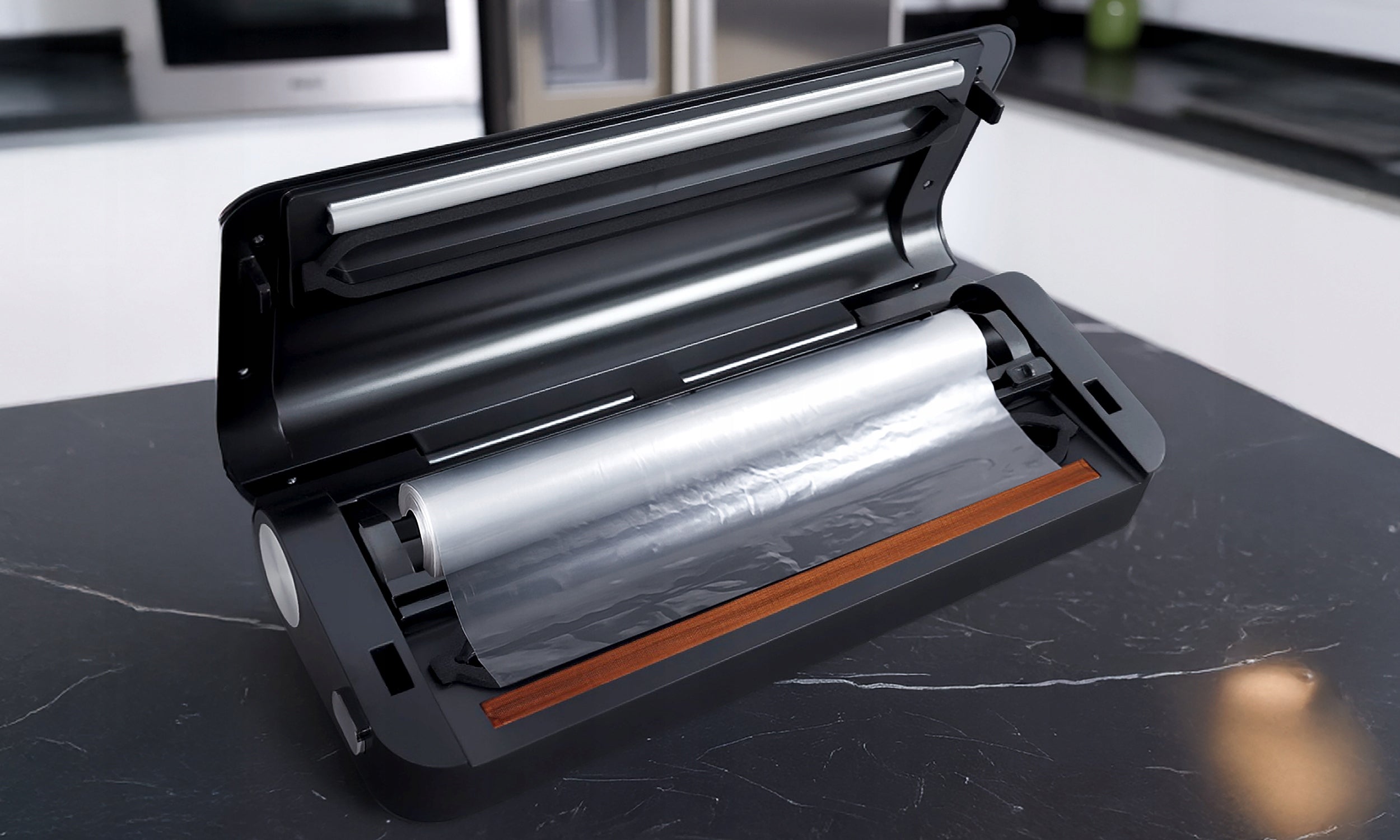 VACUUM SEALER FOR FOOD AUTOMATIC PACKAGING MACHINE ISAJ GL1 + FOIL Maximum seal width 30 cm