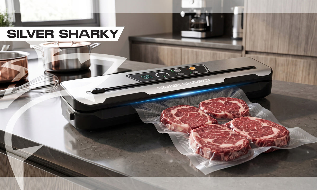 VACUUM WELDING MACHINE Food Packing Machine 3 FUNCTIONS FOIL SUCTION BAGS 170W Packaging status original