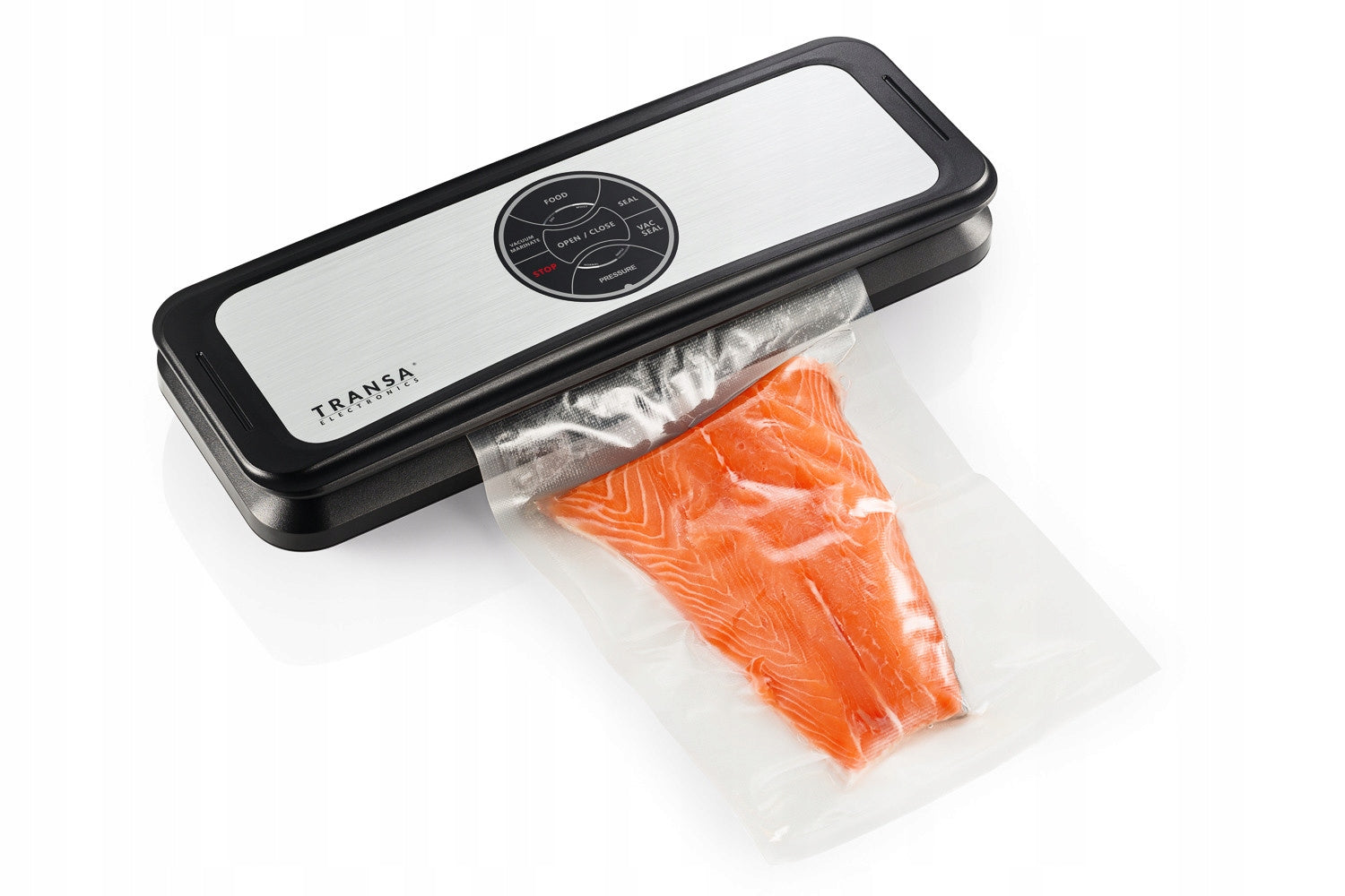 VACUUM sealer for food AUTOMATIC 4 FUNCTIONS 120W 0.8 BAR Dominant color silver/gray