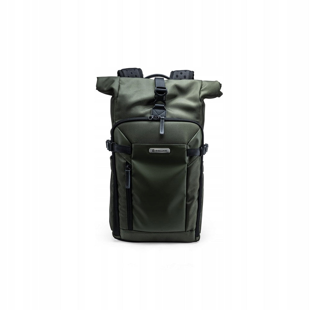 VANGUARD SELECT 39RBM roll-top photo backpack, green