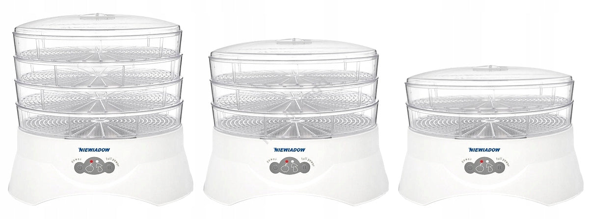 VEGETABLE MUSHROOM DRYER NIEWIADÓW 420W 4 SIEVES 5CM EAN (GTIN) 5903078972024