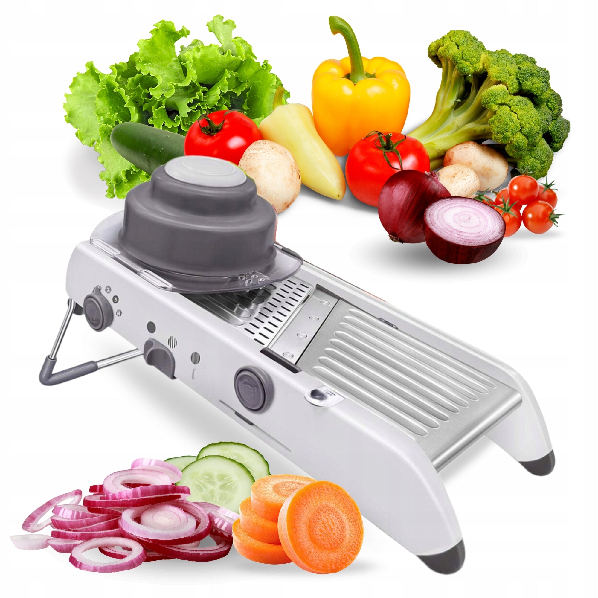 VEGETABLE SLICER ADJUSTABLE SLICER GRATER MANDOLIN FOR CUTTING