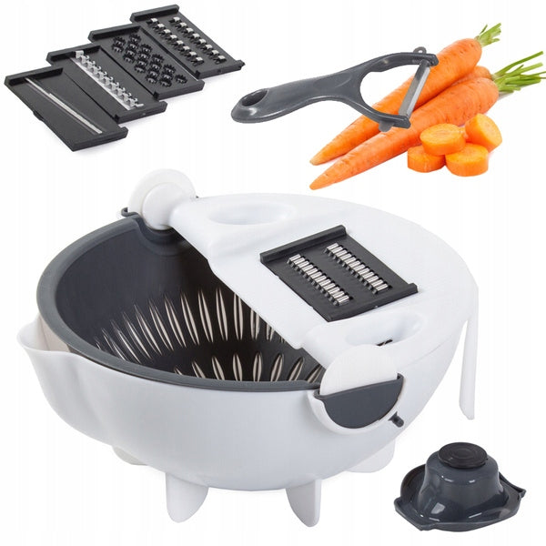 VEGETABLE SLICER WITH BOWL CEDAR GRATER STRAINER 3IN1 Packaging status original