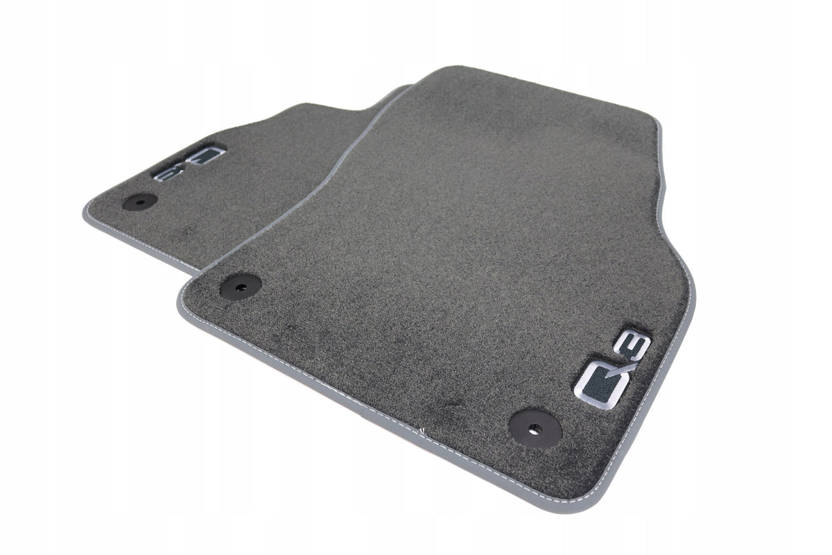 VELOUR RUGS FRONT AUDI Q3 ORIGINAL FROM ASO PREMIUM QUALITY Manufacturer's catalog number 83B061275MNO