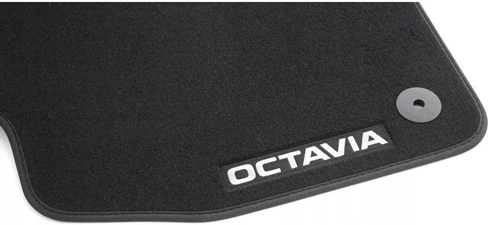 VELOUR RUGS FRONT+REAR SKODA OCTAVIA III 2013-2020 ORIGINAL Manufacturer Skoda OE