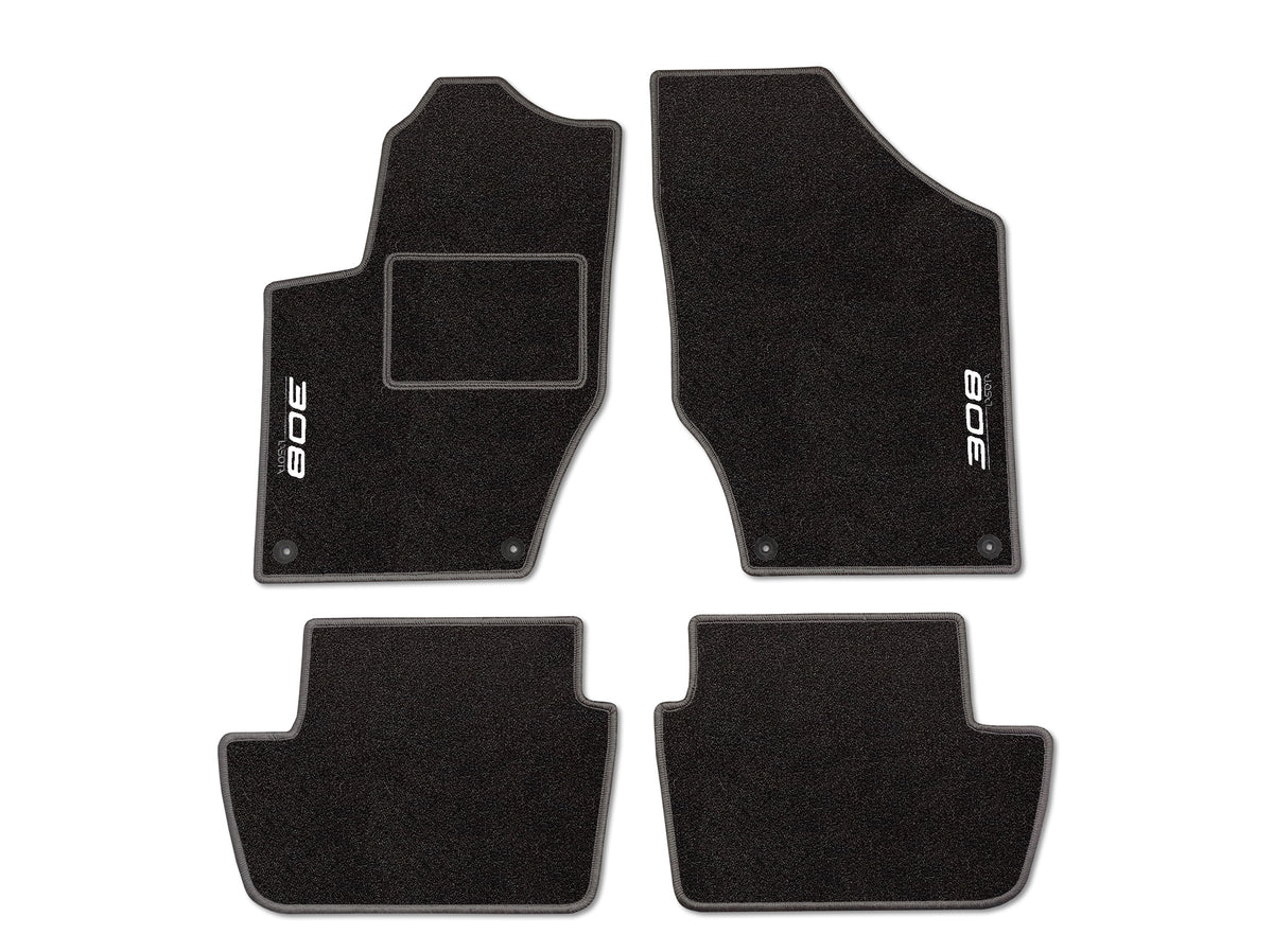 VELOUR RUGS PEUGEOT 308 II (2014-...) + EMBROIDERY Manufacturer's catalog number 5904441477399
