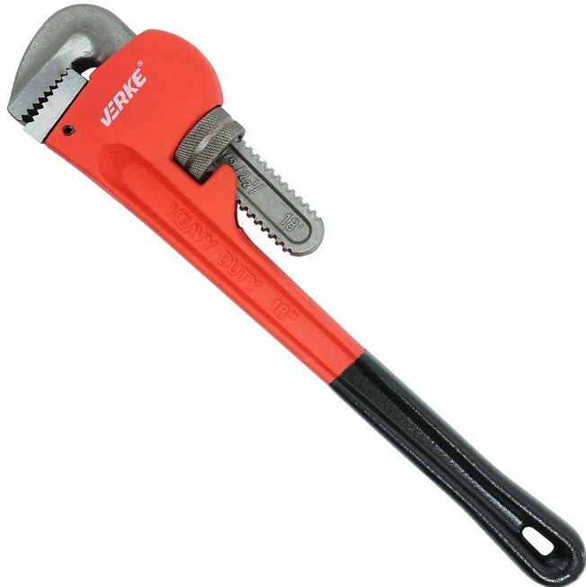 VERKE V86518 STILLSON PIPE WRENCH 18" 450mm 0-57mm HYDRAULIC FROG STRONG Packaging status original