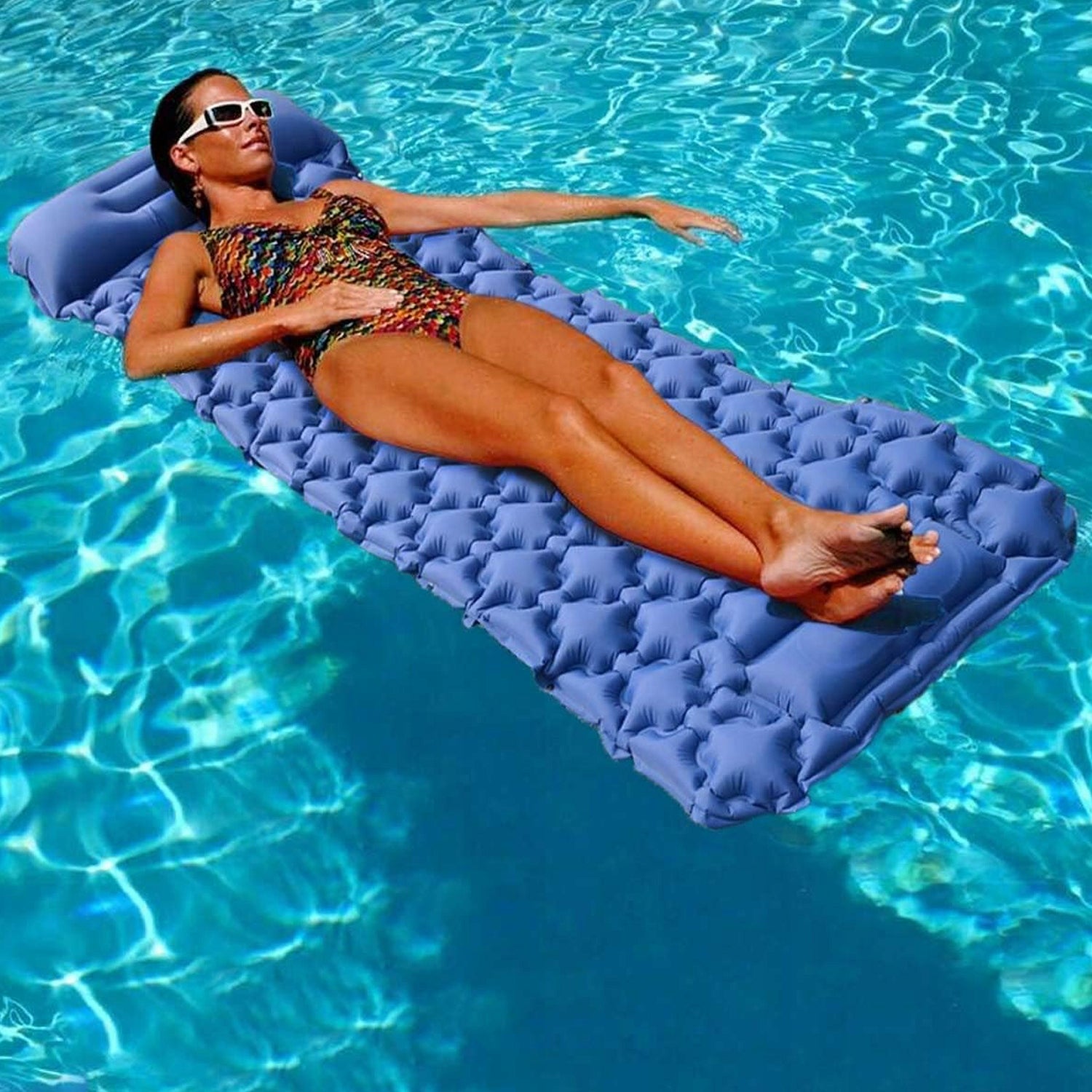 VERSATILE SELF INFLATING MATTRESS INFLATABLE LIGHTWEIGHT HIKING MAT 198CM Manufacturer code 755567845839