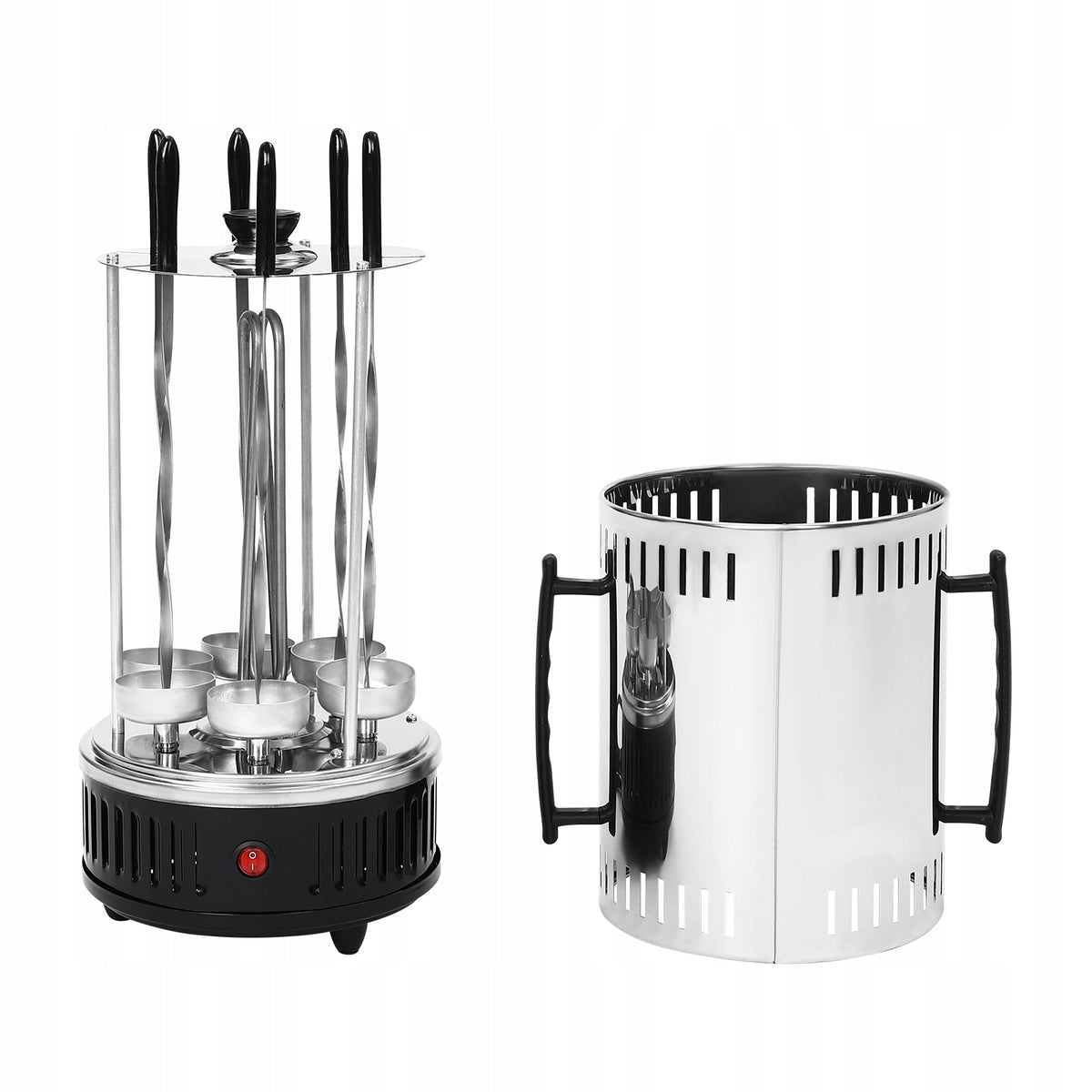 VERTICAL ROTISSERIE GRILL WITH 6 SKEWERS Brand no brand