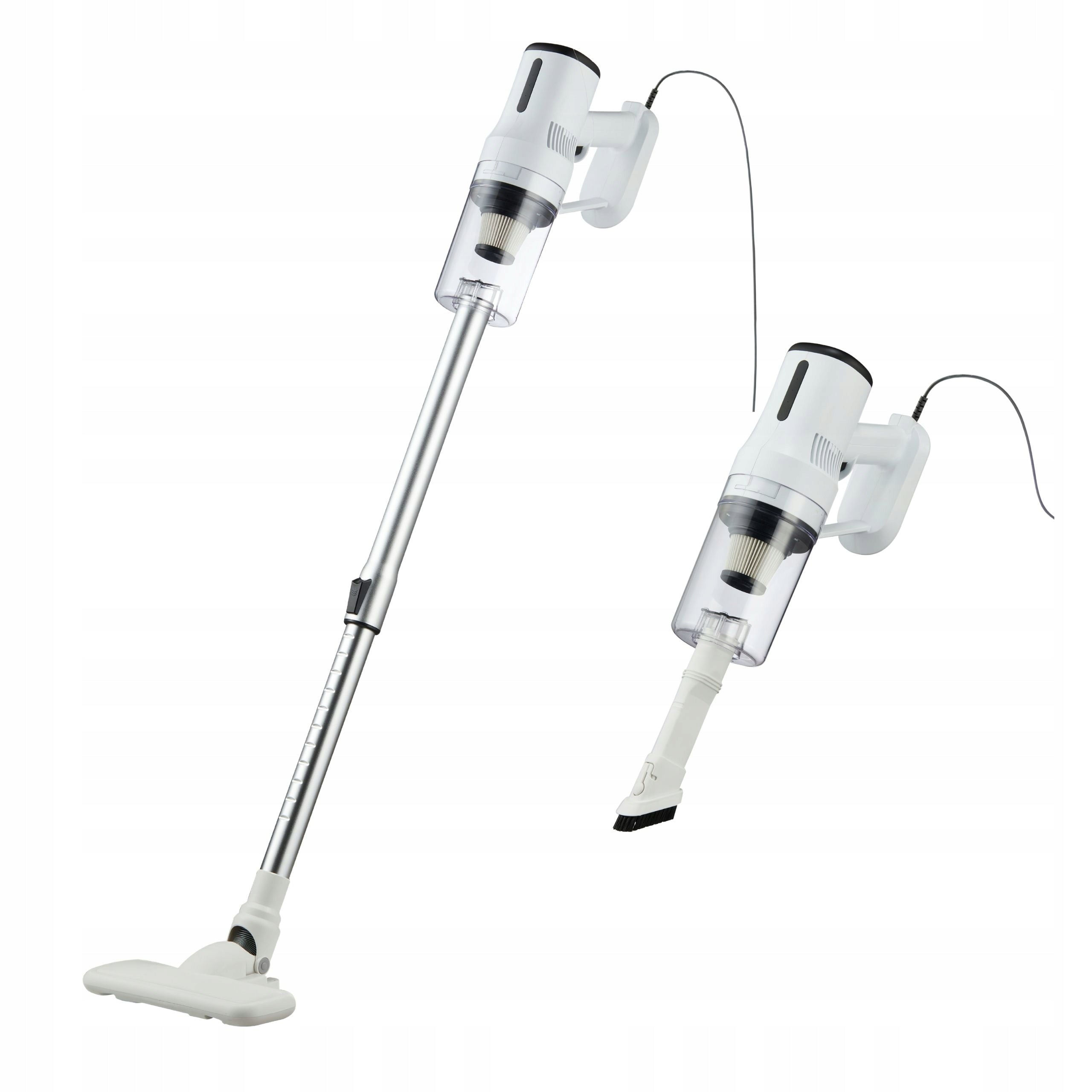 VERTICAL VACUUM CLEANER BAGLESS CORDED HANDHELD POWERFUL 2in1 600W HEPA H13* Manufacturer code Odkurzacz pionowy bezworkowy ręczny