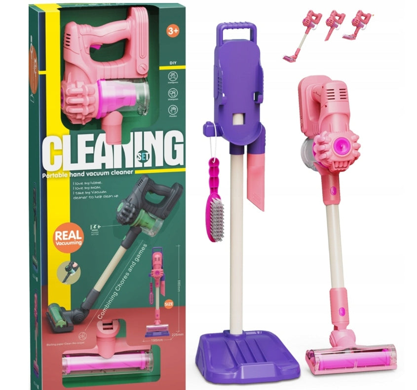 VERTICAL VACUUM CLEANER FOR KIDS SUCTION FUNCTION SOUND PULLS 3in1 MANUAL Manufacturer code HN168499