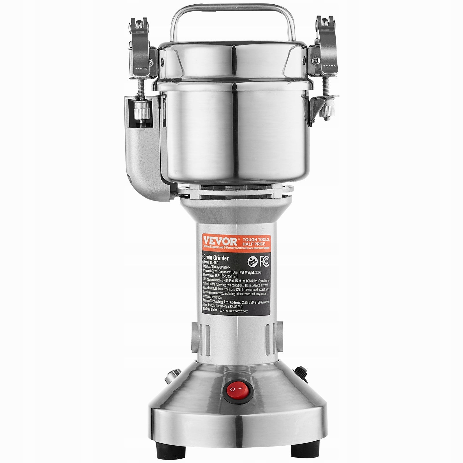 VEVOR 750g Commercial Spice Grinder Electric Grain Mill Grinder High Speed EAN (GTIN) 197988585244