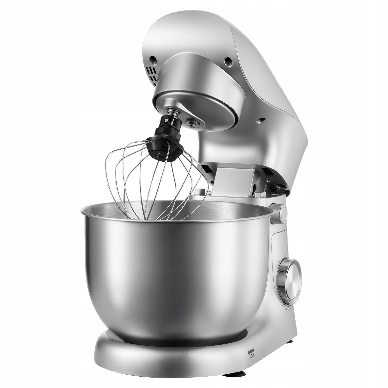 VEVOR Cake Mixer 1500W 10-Speed Mixer With Steel Bowl 4,2L