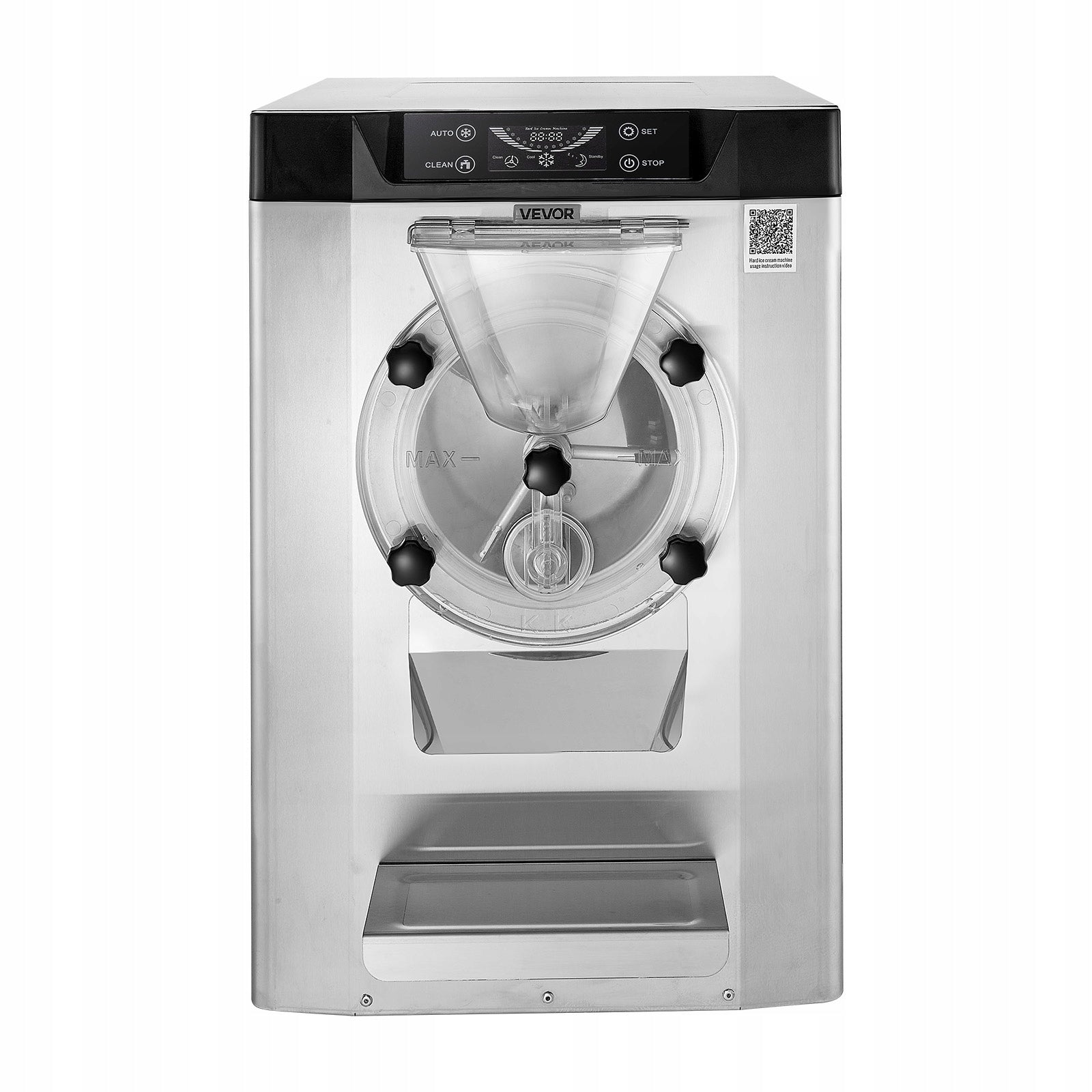 VEVOR Ice Cream Machine 2000W 12 – 20L/H With Smart Touch Display Brand Vevor